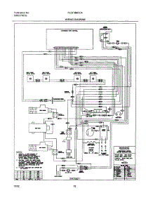 12 - Wiring Diagram parts for Frigidaire Range PLGF389CCA from AppliancePartsPros.com