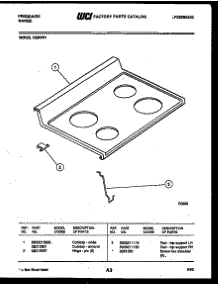 03 - Cooktop Parts parts for Frigidaire Range R30NL1 from AppliancePartsPros.com