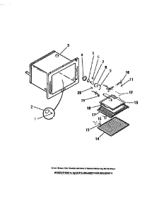 13 - Oven Liner, Racks, Bake, Broil Elem parts for Frigidaire Range REG533DL0 from AppliancePartsPros.com