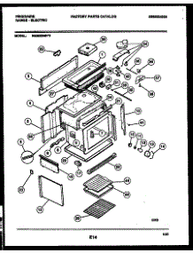 05 - Body Parts parts for Frigidaire Range REG533MNW3 from AppliancePartsPros.com