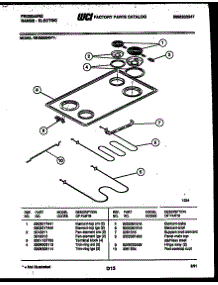 03 - Cooktop And Broiler Parts parts for Frigidaire Range REG533MNW1 from AppliancePartsPros.com