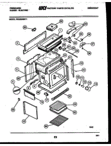 05 - Body Parts parts for Frigidaire Range REG533MNW1 from AppliancePartsPros.com