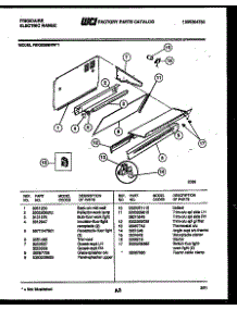 03 - Splasher Control parts for Frigidaire Range REG638BNL1 from AppliancePartsPros.com