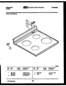04 - Cooktop Parts parts for Frigidaire Range REGS38BLW1 from AppliancePartsPros.com