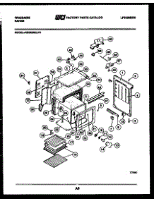06 - Body Parts parts for Frigidaire Range REGS38BLW1 from AppliancePartsPros.com