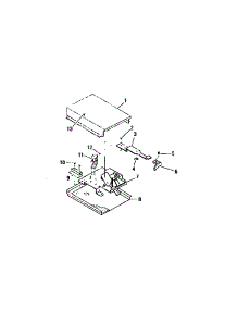 04 - Door Latch Mechanism parts for Frigidaire Range REG638MH7 from AppliancePartsPros.com