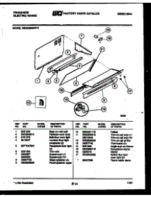 03 - Splasher Control parts for Frigidaire Range REG638BNL2 from AppliancePartsPros.com