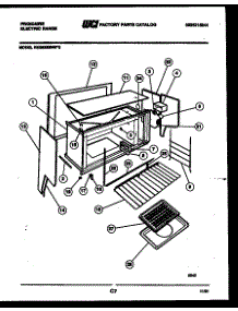 09 - Upper Body Parts parts for Frigidaire Range REG638BNL2 from AppliancePartsPros.com