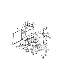 09 - Upper Oven Liner, Shelf, Element parts for Frigidaire Range REG638ML5 from AppliancePartsPros.com