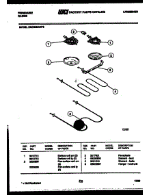 05 - Broiler Parts parts for Frigidaire Range RGC32BAL2 from AppliancePartsPros.com