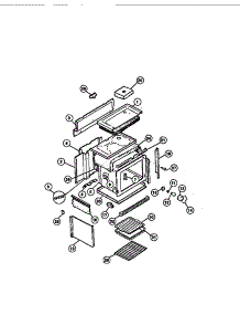 05 - Oven Liner, Side Panels parts for Frigidaire Range RG533DL2 from AppliancePartsPros.com