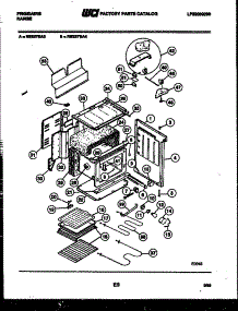 05 - Body Parts parts for Frigidaire Range RSE37BAL4 from AppliancePartsPros.com
