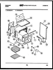 07 - Body Parts parts for Frigidaire Range RGC32BAH4 from AppliancePartsPros.com