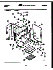 07 - Body Parts parts for Frigidaire Range RS34BFW1 from AppliancePartsPros.com