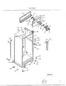 Top Mount Refrigerator Page 4 parts for Frigidaire Refrigerator 178047A from AppliancePartsPros.com
