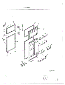Top Mount Refrigerator Page 6 parts for Frigidaire Refrigerator 178047A from AppliancePartsPros.com