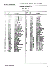 Cabinet parts for Frigidaire Refrigerator 19844A from AppliancePartsPros.com