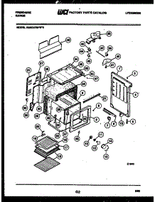 06 - Body Parts parts for Frigidaire Range RSEG37BFW2 from AppliancePartsPros.com