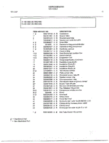 Electrical Equipment Page 12 parts for Frigidaire Refrigerator 95-1982 from AppliancePartsPros.com