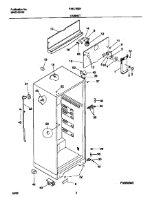 03 - Cabinet parts for Frigidaire Refrigerator F44C18SHD0 from AppliancePartsPros.com