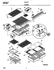 04 - Shelves parts for Frigidaire Refrigerator F44N18DTD0 from AppliancePartsPros.com