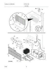 07 - System parts for Frigidaire Freezer FCFS201LFB3 from AppliancePartsPros.com