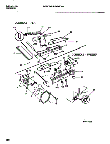 08 - Controls, Damper, Fan Section parts for Frigidaire Refrigerator F45WC24BW0 from AppliancePartsPros.com