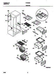05 - Shelves parts for Frigidaire Refrigerator F45WJ26HD1 from AppliancePartsPros.com