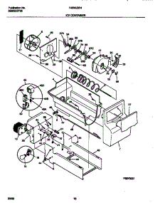09 - Ice Container parts for Frigidaire Refrigerator F45WJ26HD1 from AppliancePartsPros.com