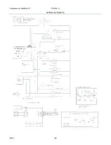 22 - Wiring Schematic parts for Frigidaire Refrigerator FFHS2611LB0 from AppliancePartsPros.com