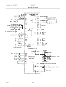 20 - Wiring Diagram Pg 1 parts for Frigidaire Refrigerator FGHB2878LP3 from AppliancePartsPros.com