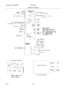 22 - Wiring Schematic parts for Frigidaire Refrigerator FGHC2345LF1 from AppliancePartsPros.com