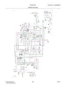 23 - Wiring Diagram parts for Frigidaire Refrigerator FGHC2345LF1 from AppliancePartsPros.com