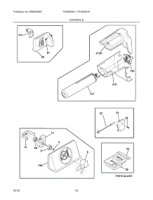 11 - Controls parts for Frigidaire Refrigerator FGHS2634KE2 from AppliancePartsPros.com