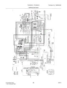 25 - Wiring Diagram parts for Frigidaire Refrigerator FGHS2634KE2 from AppliancePartsPros.com