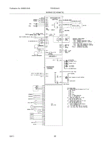 22 - Wiring Schematic parts for Frigidaire Refrigerator FGHS2644KF3 from AppliancePartsPros.com