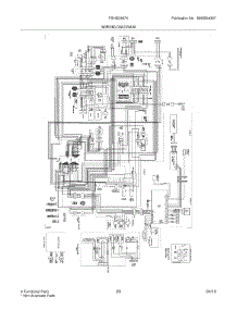 23 - Wiring Diagram parts for Frigidaire Refrigerator FGHS2667KW4 from AppliancePartsPros.com