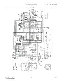 21 - Wiring Diagram parts for Frigidaire Refrigerator FGHS2669KP3 from AppliancePartsPros.com
