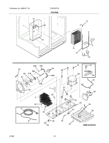 13 - System parts for Frigidaire Refrigerator FLSC23F6DS5 from AppliancePartsPros.com