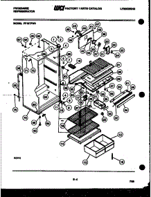 03 - Cabinet Parts parts for Frigidaire Refrigerator FP18TFF0 from AppliancePartsPros.com