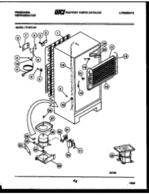04 - System And Automatic Defrost Parts parts for Frigidaire Refrigerator FP18TLL1 from AppliancePartsPros.com