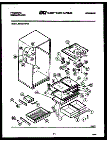04 - Shelves And Supports parts for Frigidaire Refrigerator FPCE21TIFL2 from AppliancePartsPros.com