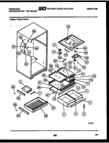 04 - Shelves And Supports parts for Frigidaire Refrigerator FPCE21TIFL4 from AppliancePartsPros.com