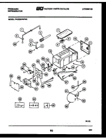 09 - Ice Maker And Installation Parts parts for Frigidaire Refrigerator FPCE22VWFW2 from AppliancePartsPros.com
