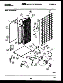 10 - System And Automatic Defrost Parts parts for Frigidaire Refrigerator FPCE22VWFW2 from AppliancePartsPros.com