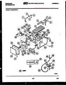 09 - Ice Maker And Installation Parts parts for Frigidaire Refrigerator FPCE24VWFW1 from AppliancePartsPros.com