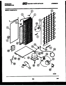 10 - System And Automatic Defrost Parts parts for Frigidaire Refrigerator FPCE24VWFL1 from AppliancePartsPros.com