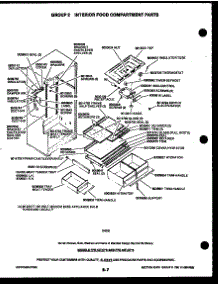 03 - Door Parts parts for Frigidaire Refrigerator FPCI21TCL1 from AppliancePartsPros.com