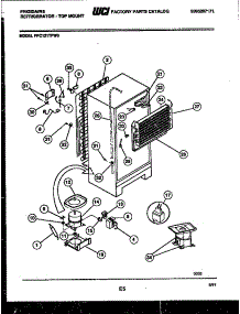 05 - System And Automatic Defrost Parts parts for Frigidaire Refrigerator FPCI21TPL0 from AppliancePartsPros.com