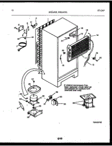 07 - System And Automatic Defrost Parts parts for Frigidaire Refrigerator FPD14TPW0 from AppliancePartsPros.com